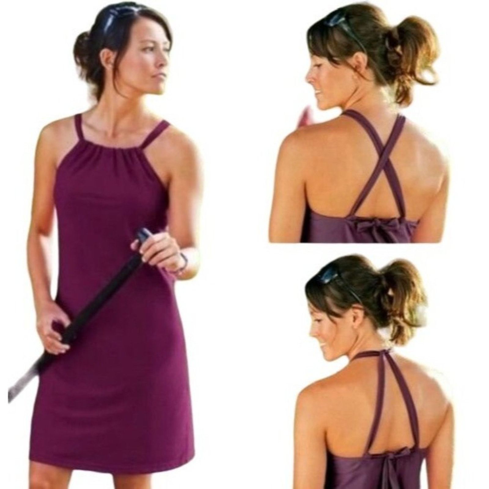 Athleta Athleta Kokomo Raspberry Swim Dress Small Womens Size ONE SIZE - 8 Thumbnail
