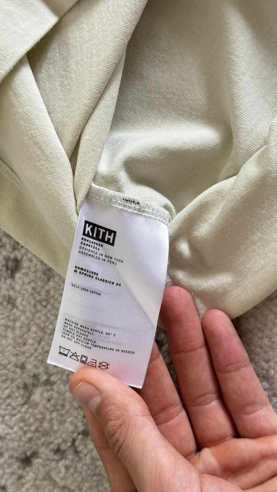 Kith Kith Paris - Cream T-Shirt Size US L / EU 52-54 / 3 - 6 Thumbnail