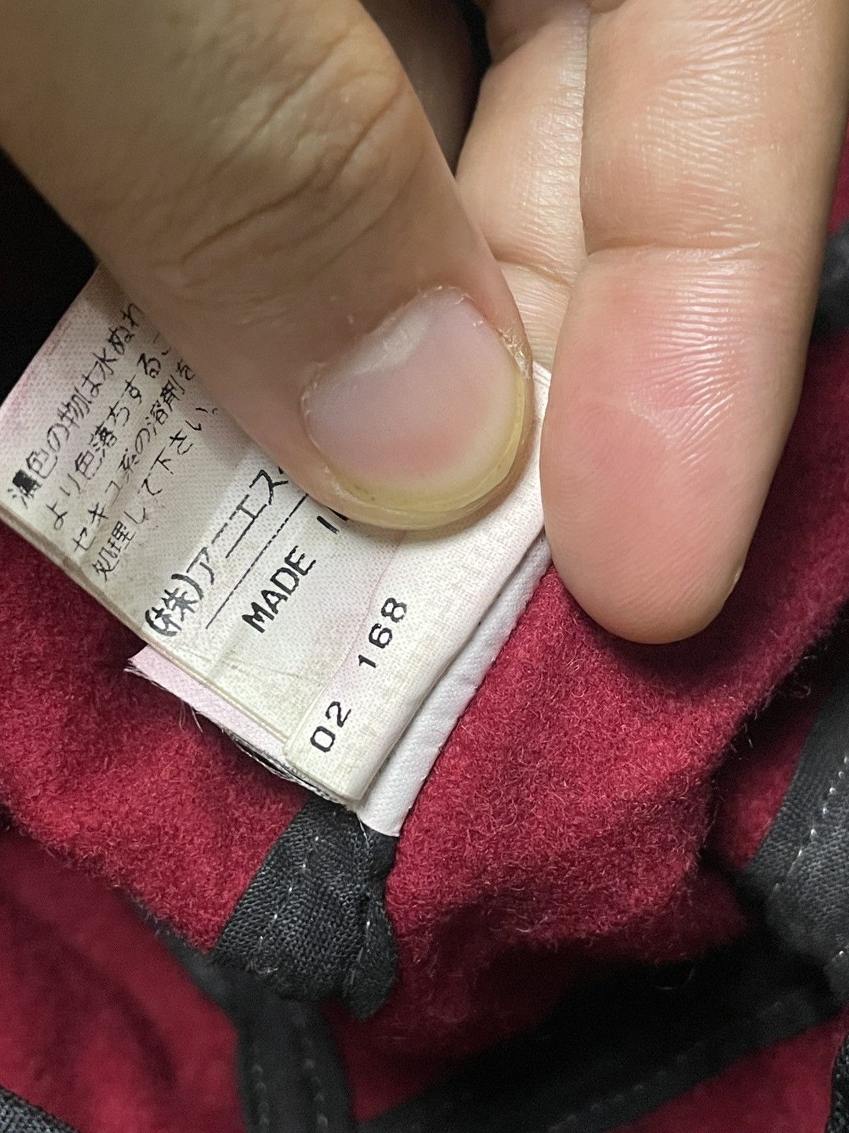 Japanese Brand × Vintage × agnes b. Vintage Agnes B. Homme Wool Plain Cap (83) Size ONE SIZE - 12 Thumbnail