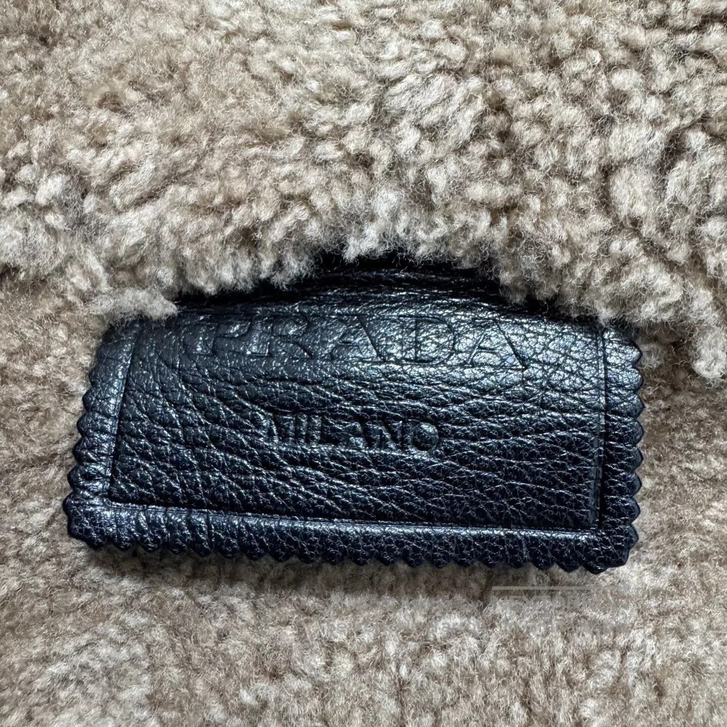 Prada prada shearling lined leather jacket. Size US S / EU 44-46 / 1 - 4 Thumbnail