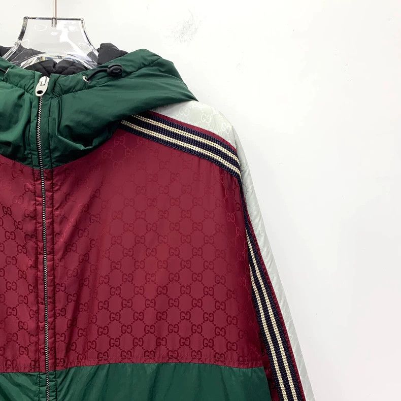Gucci Gucci Color-blocking logo dark pattern full print stitchin Size US S / EU 44-46 / 1 - 3 Thumbnail