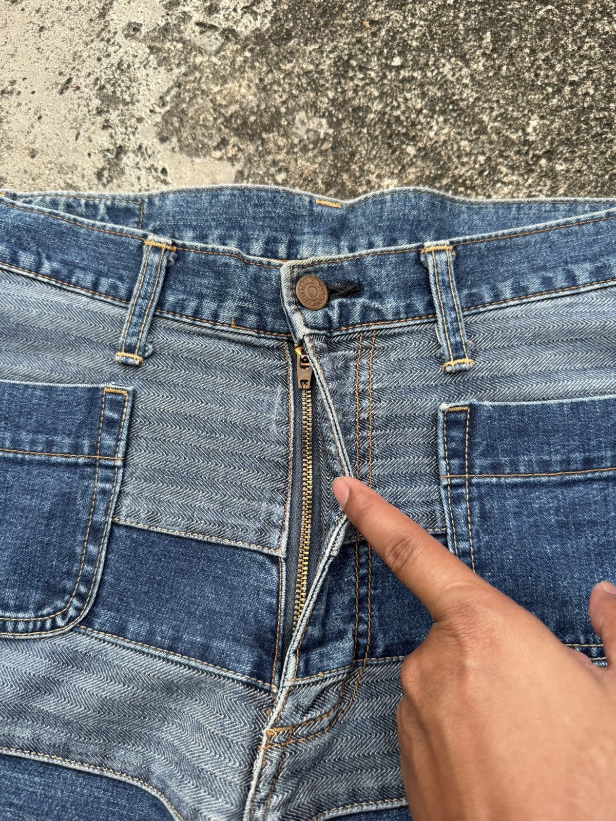 Hysteric Glamour Hysteric Glamour Flared Hagi Denim Jeans Size US 28 / EU 44 - 5 Thumbnail