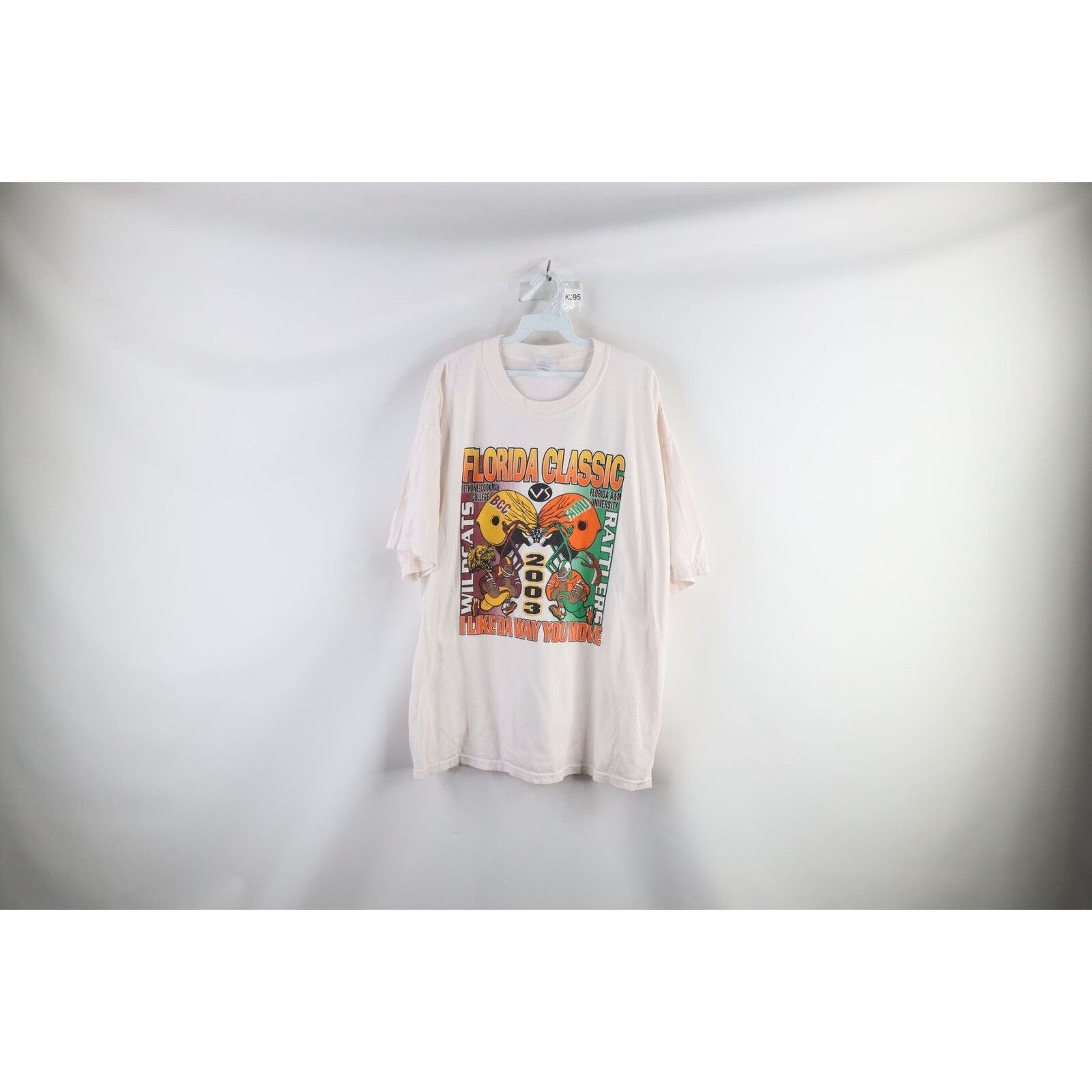 Vintage Vintage Florida Classic Cookman vs A&M Football T-Shirt Size US XXL / EU 58 / 5 - 1 Thumbnail
