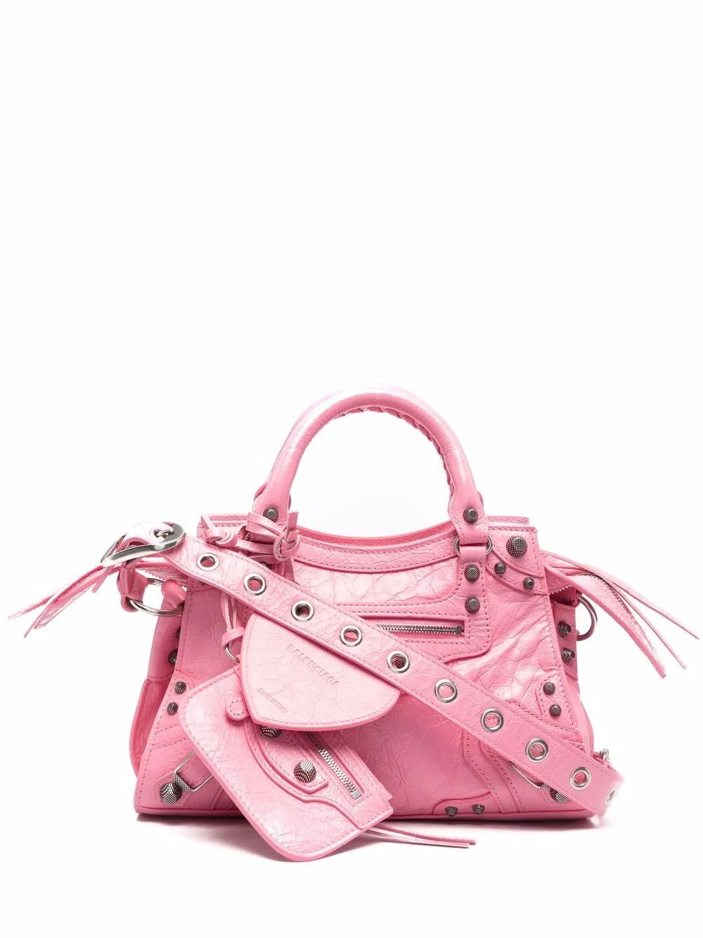 Balenciaga Neo Cagole XS top-handle bag in pink Size ONE SIZE - 1 Thumbnail