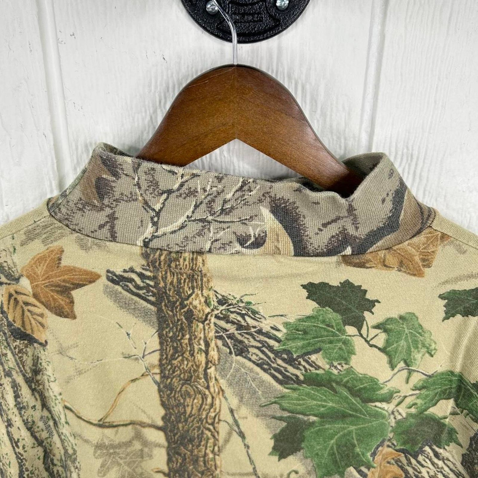 Walls Vintage 90’s Walls Forest Camo Long Sleeve Tee Size 2XL Size US XXL / EU 58 / 5 - 5 Thumbnail