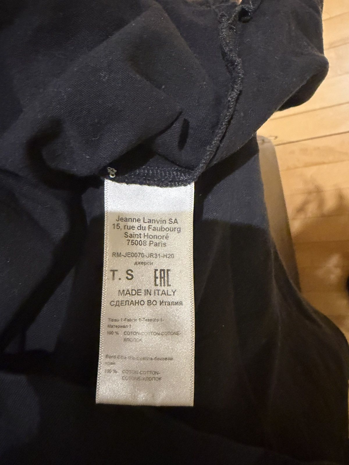 Lanvin Lanvin Longsleeve Shirt Size US S / EU 44-46 / 1 - 6 Thumbnail