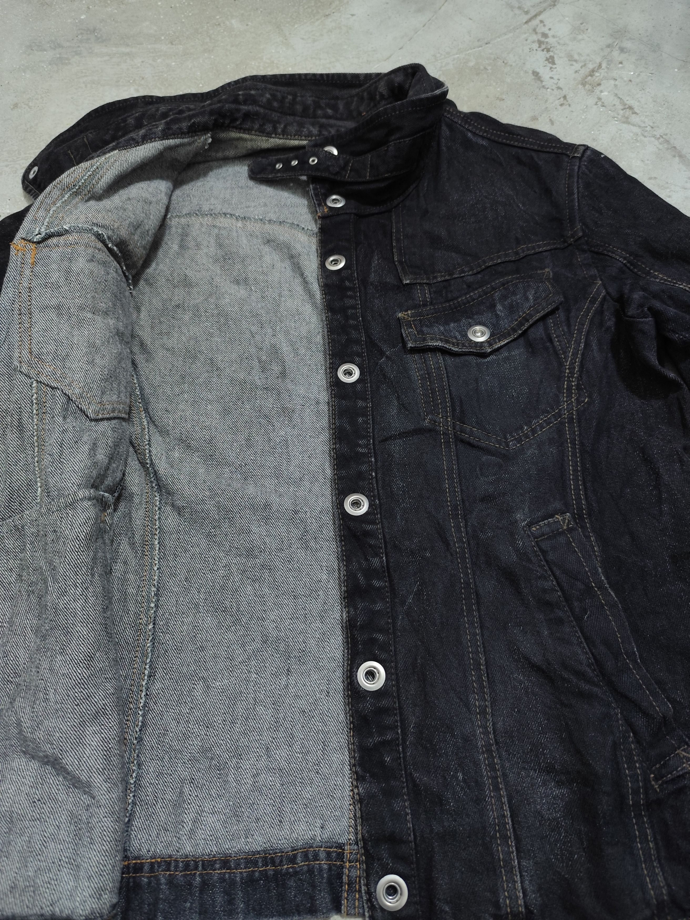 14th Addiction If six was nine style gothic punk ASM denim jacket Size US M / EU 48-50 / 2 - 8 Thumbnail