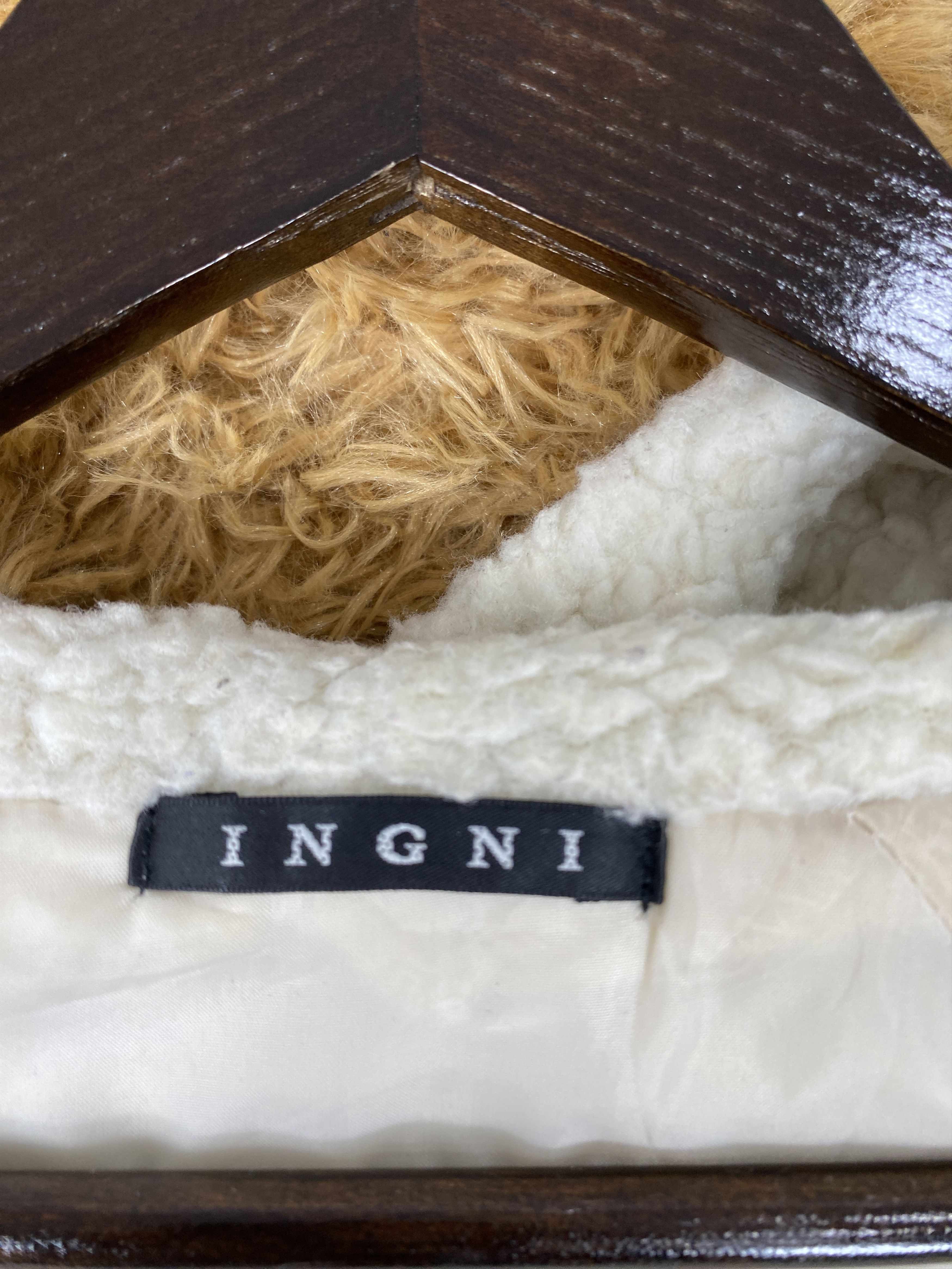 Japanese Brand Vintage Ingni Hoodie Sherpa Jacket J2034 Size US M / EU 48-50 / 2 - 11 Thumbnail