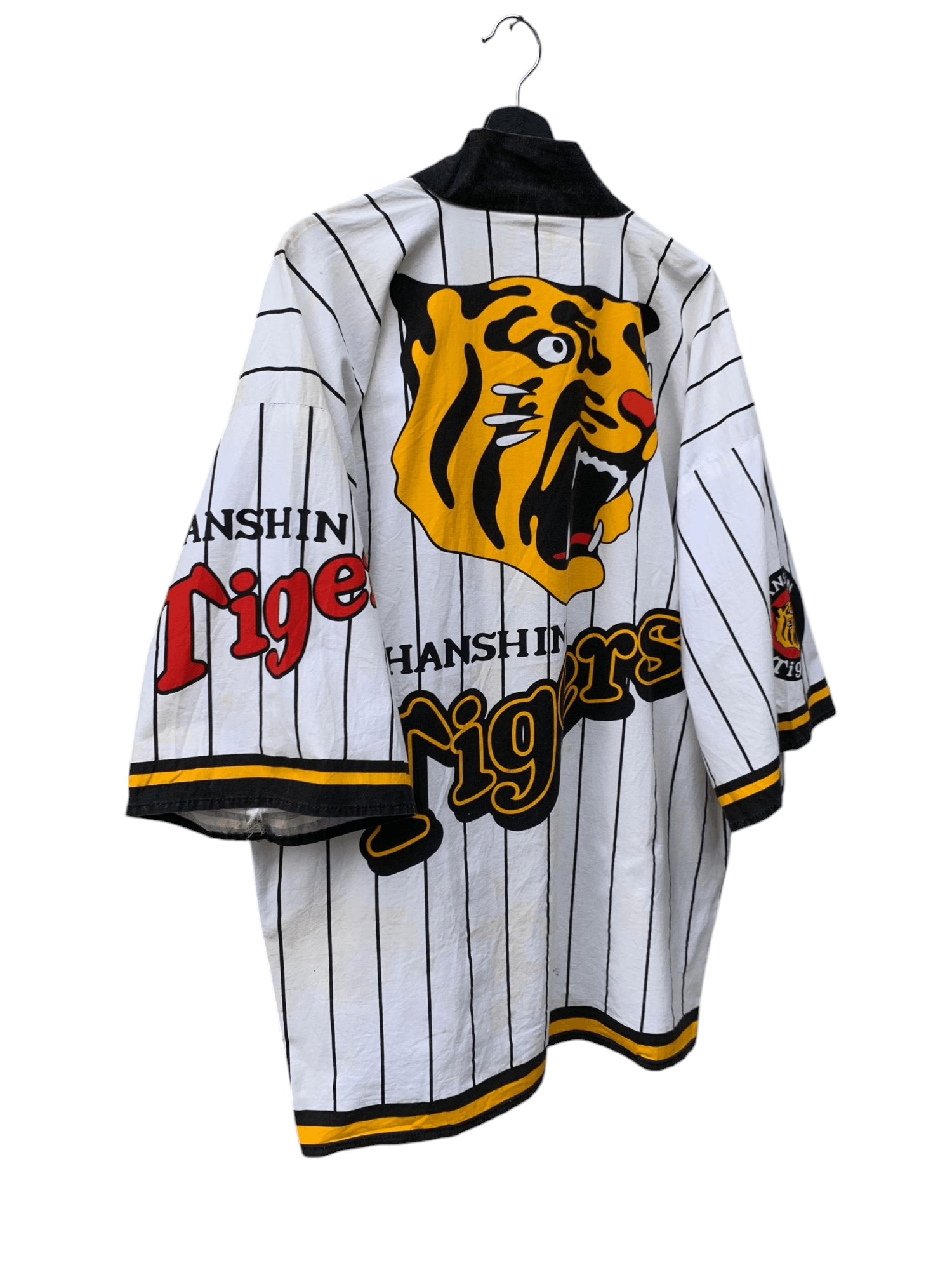 Komono Very Rare Vtg MLB Hanshin Tigers Kimono Size US L / EU 52-54 / 3 - 3 Thumbnail