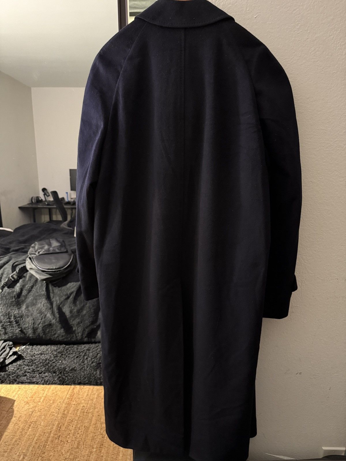 Bergdorf Goodman Bergdorf Goodman x Loro Piana lined Dark Blue Cashmere Coat Size US XXL / EU 58 / 5 - 2 Thumbnail