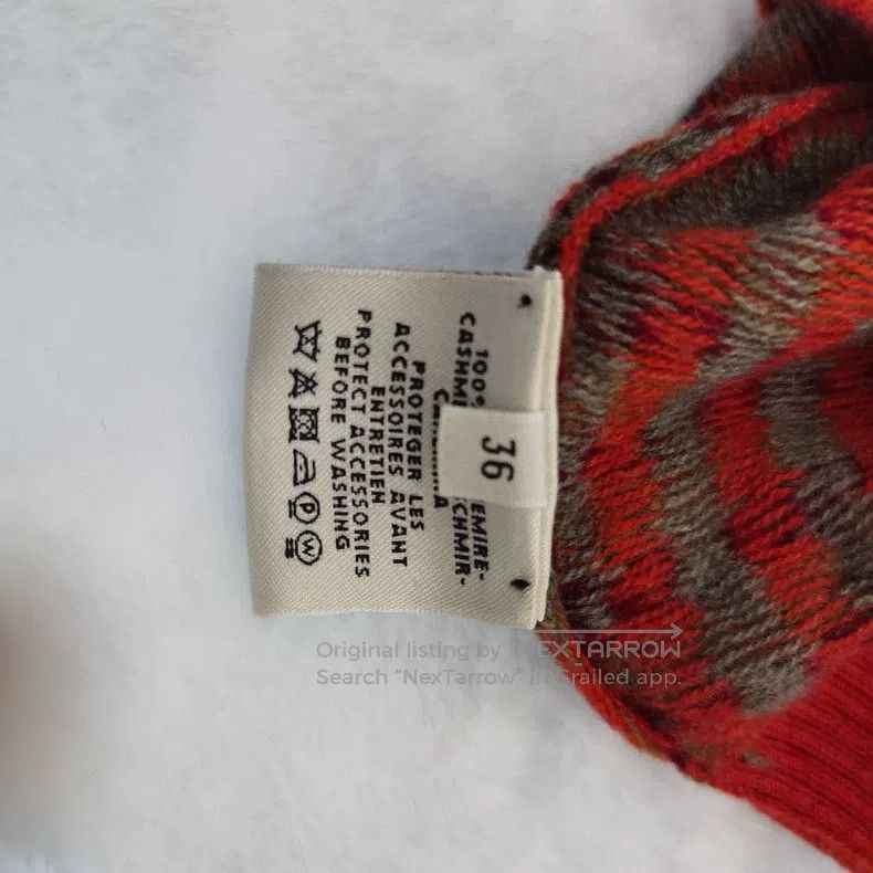 Hermes Hermes Houndstooth cashmere sweater Size XS / US 0-2 / IT 36-38 - 4 Thumbnail