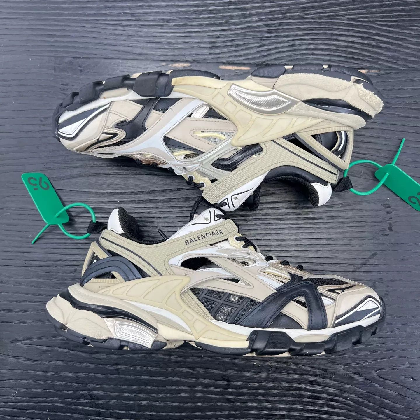 Balenciaga Balenciaga Track 2 Black Brown 39 Size US 6 / EU 39 - 3 Thumbnail