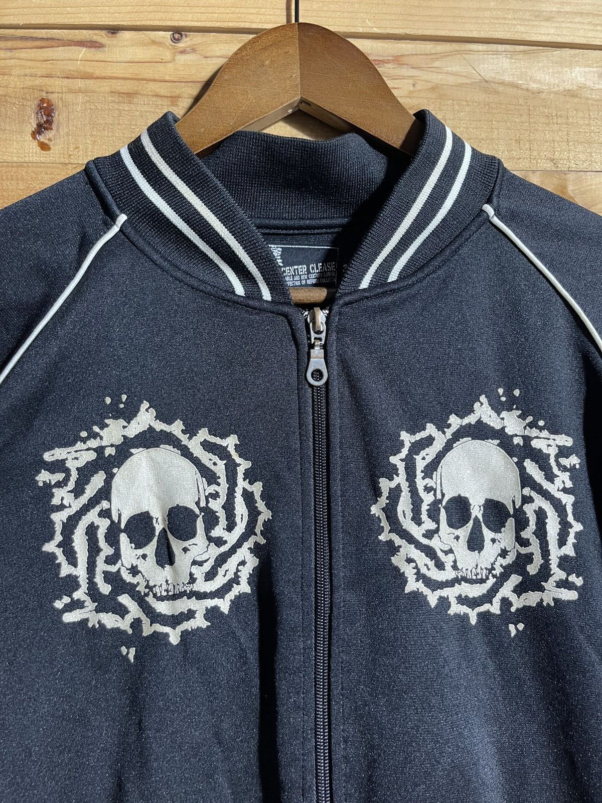 Japanese Brand Japanese brand skulls sweater zipper Size US XL / EU 56 / 4 - 3 Thumbnail