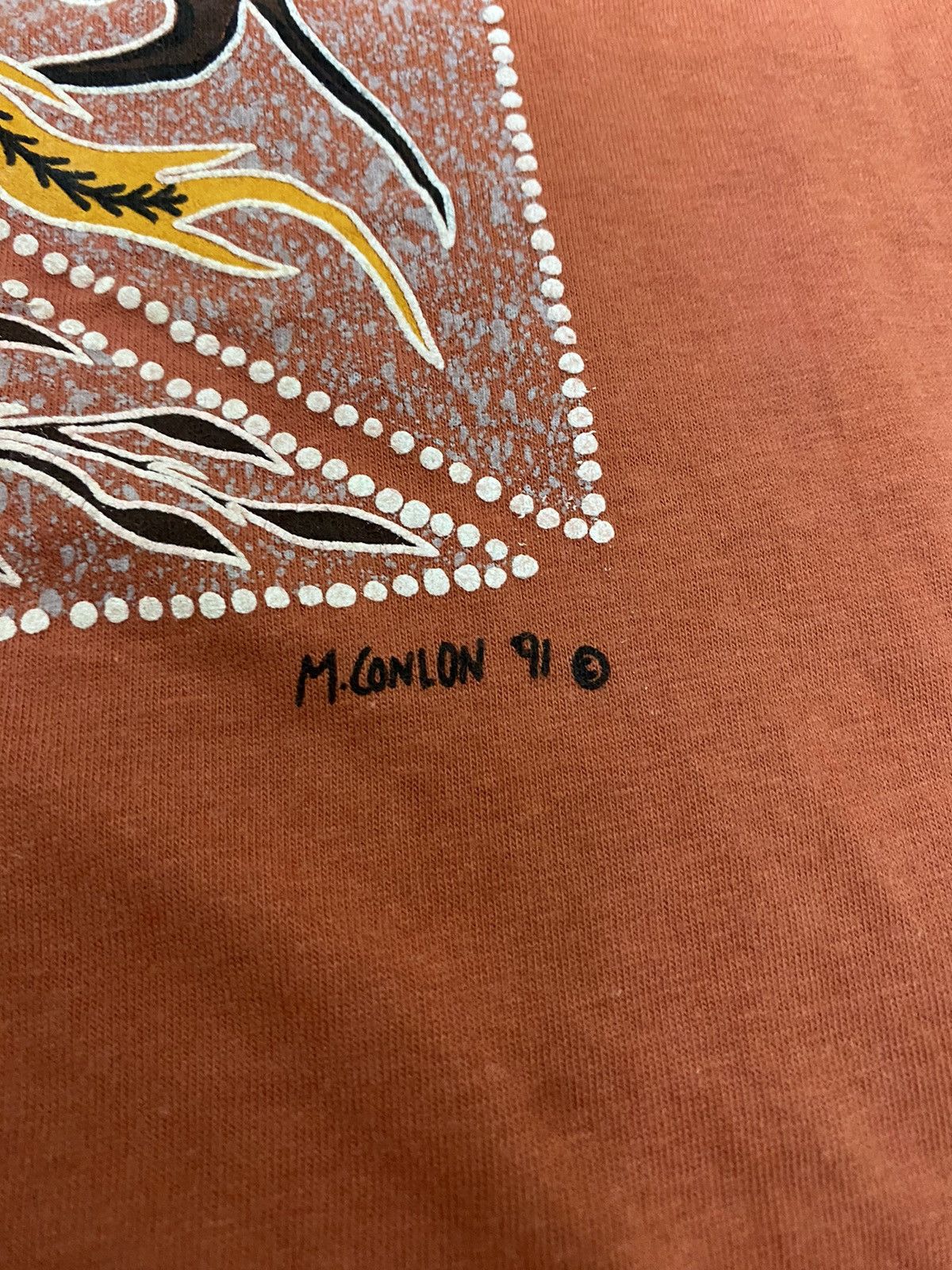 Other Rare Vintage 1991 Aboriginal Art Australia T-shirt Size US L / EU 52-54 / 3 - 4 Thumbnail