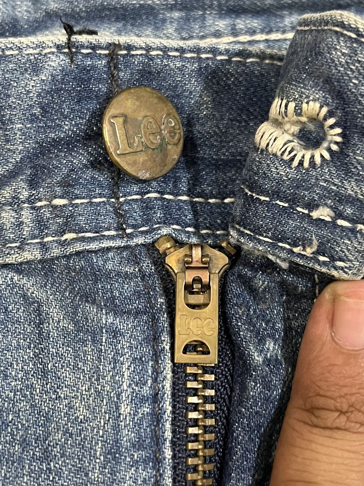 Lee Vintage Lee Union Made Carpenter Denim Size US 33 - 9 Thumbnail