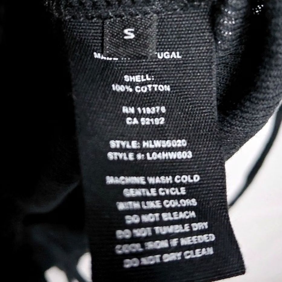 Helmut Lang Helmut Lang H1HW505 Black Ruched Long Sleeve Top Solid Knit Women Size S Size S / US 4 / IT 40 - 5 Thumbnail