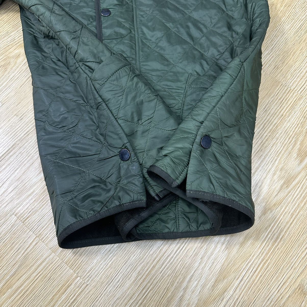 Barbour Vintage Barbour Polar Quilted Green Jacket Z183 Size US S / EU 44-46 / 1 - 9 Thumbnail