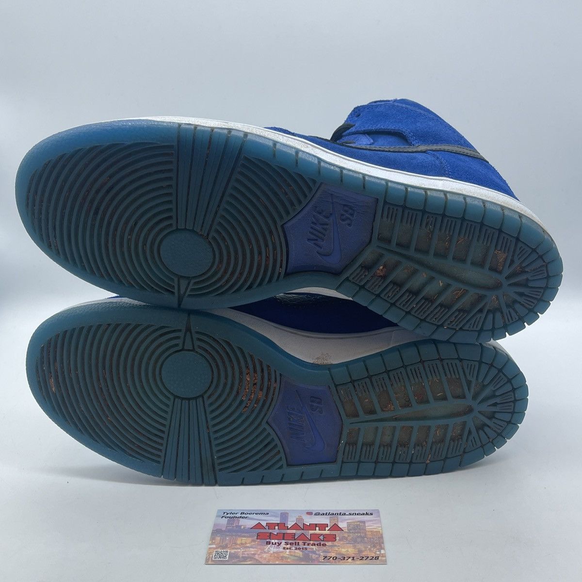 Jordan Brand Sb dunk high pro game royal Size US 9.5 / EU 42-43 - 7 Thumbnail