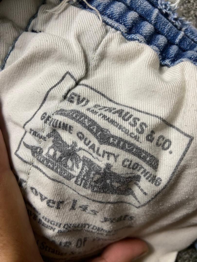 Levi's Levis Hi-Ball Roll Logo Side Stripe Denim Jogger (174) Size US 33 - 6 Thumbnail