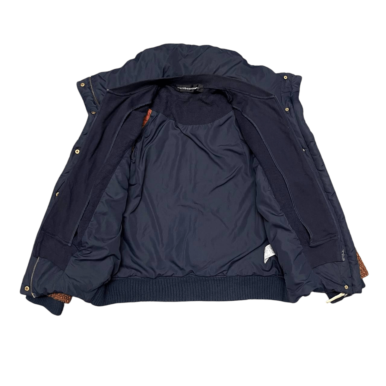 Issey Miyake Vintage Issey Miyake Mercibeaucoup Wool Puffer Jacket Size US M / EU 48-50 / 2 - 10 Thumbnail