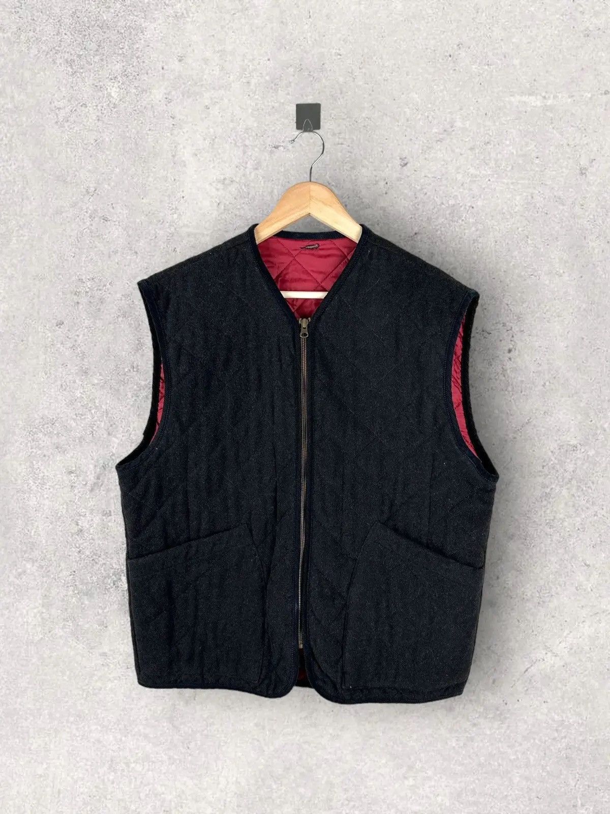 Gant Vintage 90s Gant Outdoor Wool Tweed Vest Size US M / EU 48-50 / 2 - 3 Thumbnail