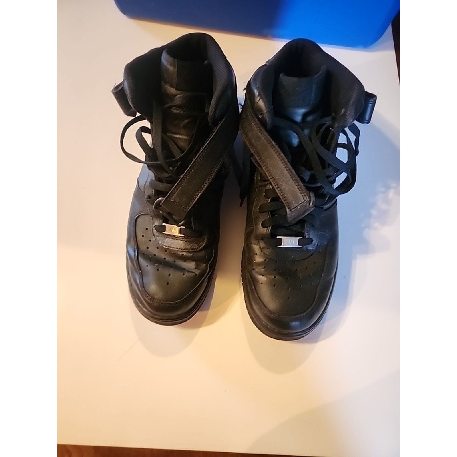 Nike Nike Air Force 1 Mid Black Size 13 Size US 13 / EU 46 - 1 Thumbnail