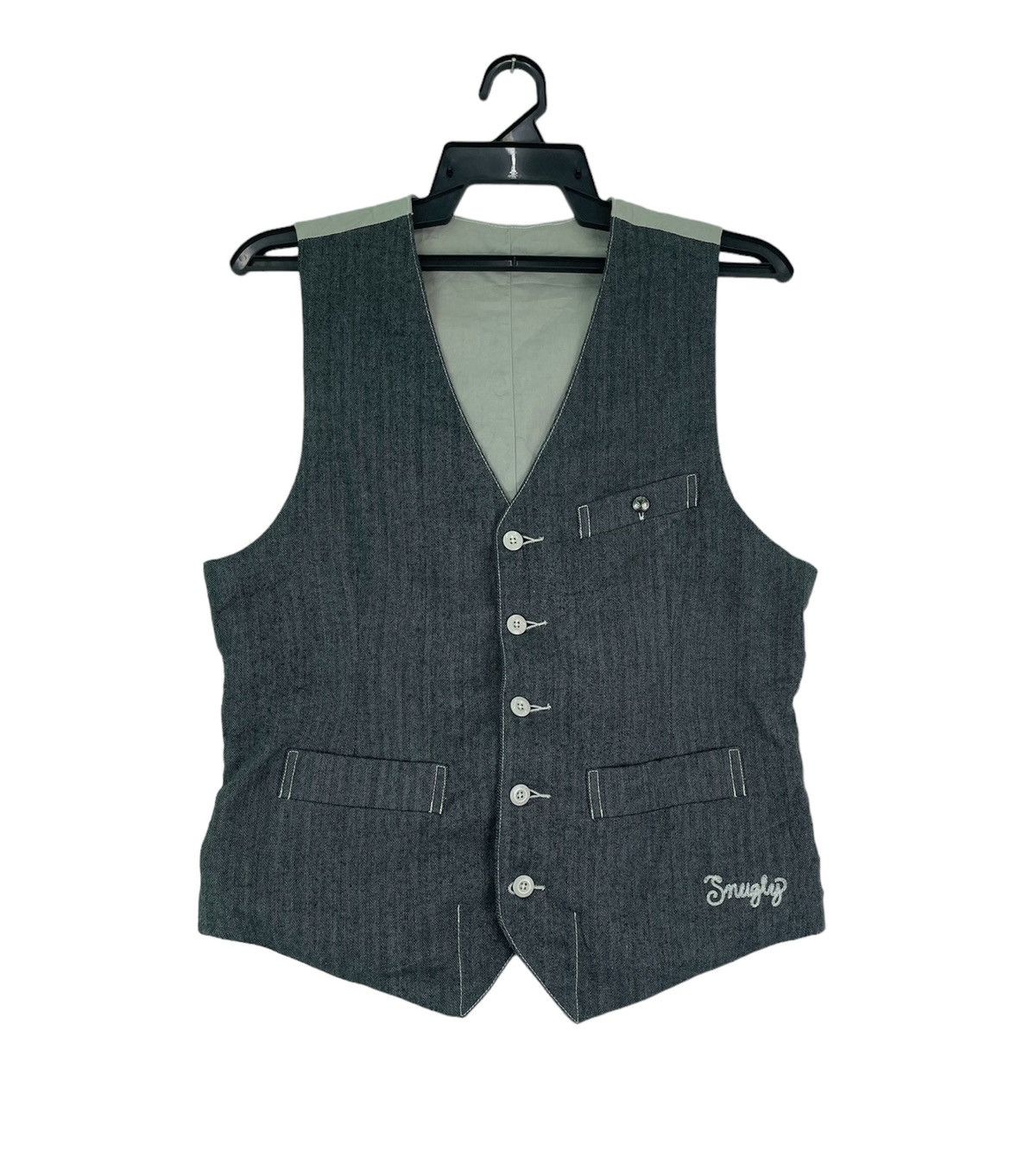 Japanese Brand Power To The People hbt union made workwear vest jacket Size US M / EU 48-50 / 2 - 1 Thumbnail