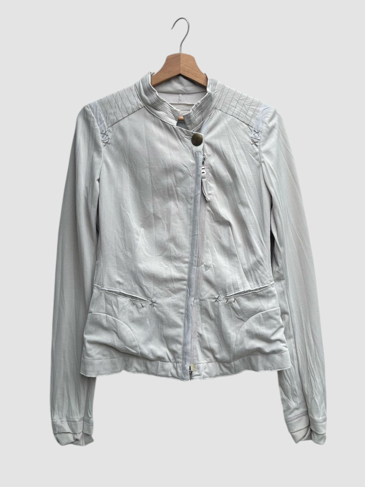 Marithe + Francois Girbaud Marithe Francois Girbaud Asymmetrical Zip Jacket Size M / US 6-8 / IT 42-44 - 1 Thumbnail