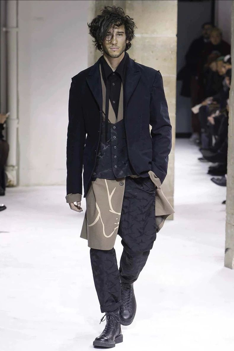 Yohji Yamamoto Yohji Yamamoto size 3 17 aw dark stripe camouflage trouser Size US 30 / EU 46 - 3 Thumbnail