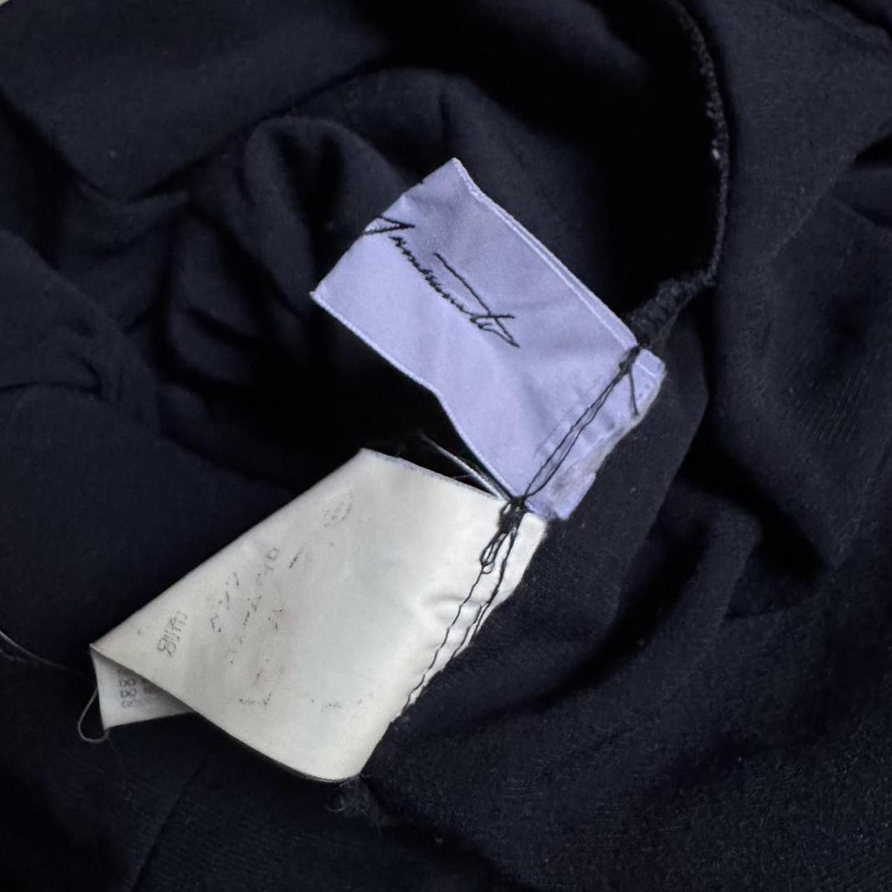 Yohji Yamamoto Yohji Yamamoto 90s black velvet maxi skirt leather buckle Size 28" / US 6 / IT 42 - 8 Thumbnail