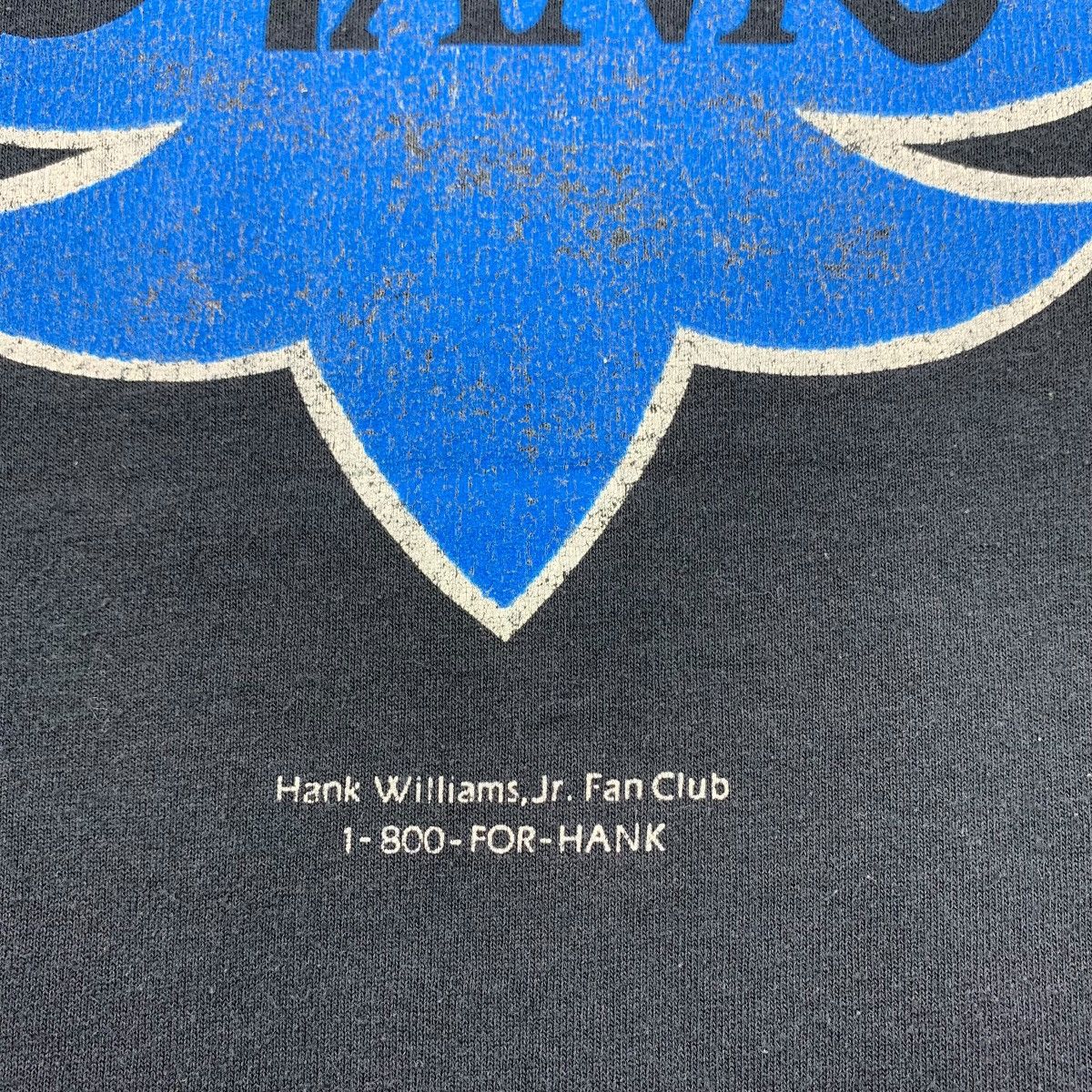 Band Tees × Vintage Vintage 90s HANK WILLIAMS JR american rock, blues tee Size US M / EU 48-50 / 2 - 11 Thumbnail