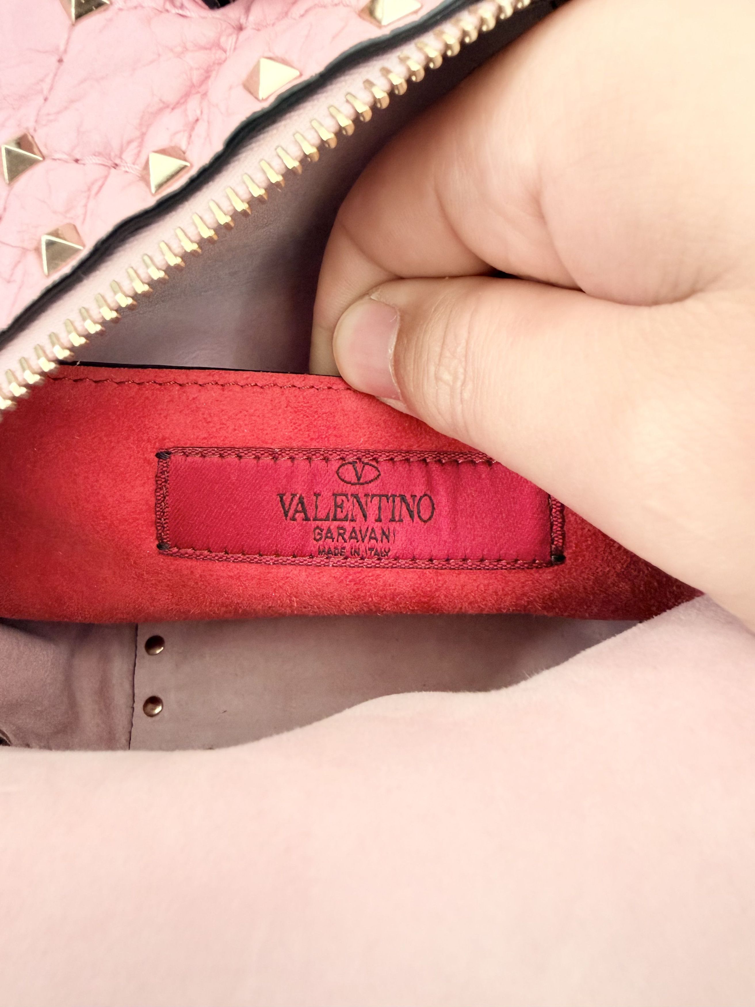 Other Authentic Valentino Rockstud Pink Mini Backpack Size ONE SIZE - 12 Thumbnail