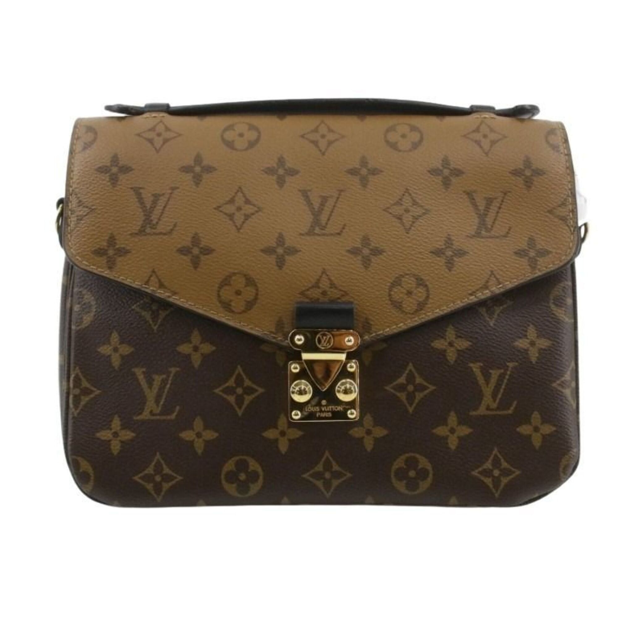 Louis Vuitton LOUIS VUITTON Handbag Pochette Metis MM M44876 Brown Monogram Reverse Women's Size ONE SIZE - 1 Thumbnail