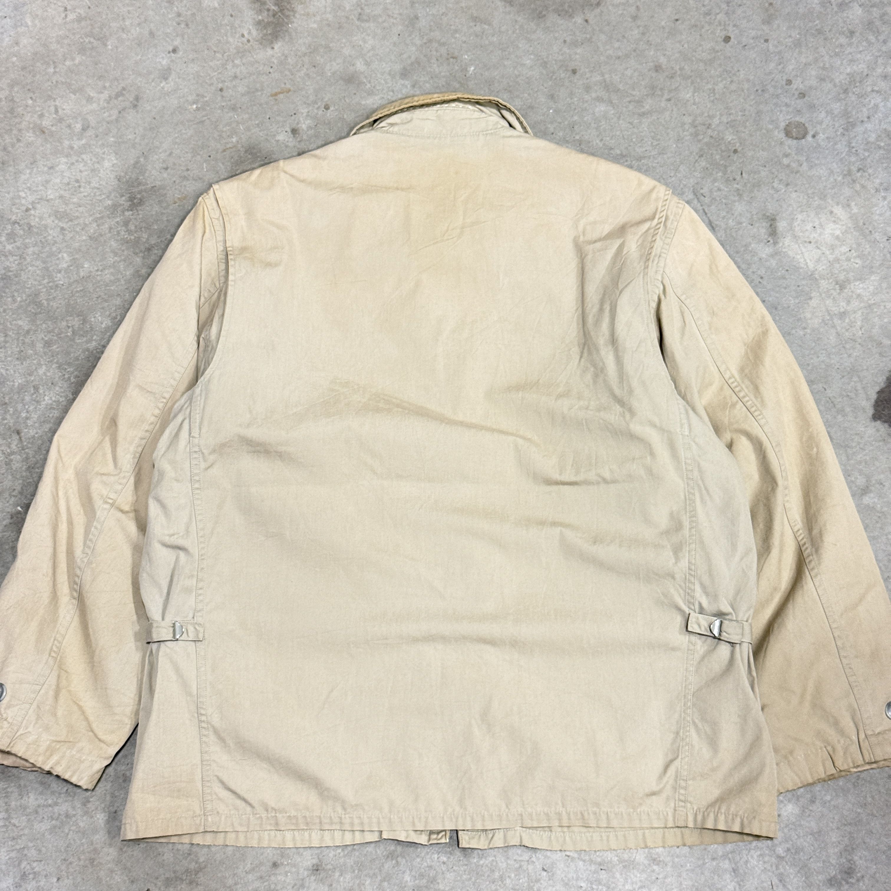 Abercrombie & Fitch Vintage 40s Abercrombie & Fitch Safari Canvas Jacket Size 44 Size US L / EU 52-54 / 3 - 6 Thumbnail