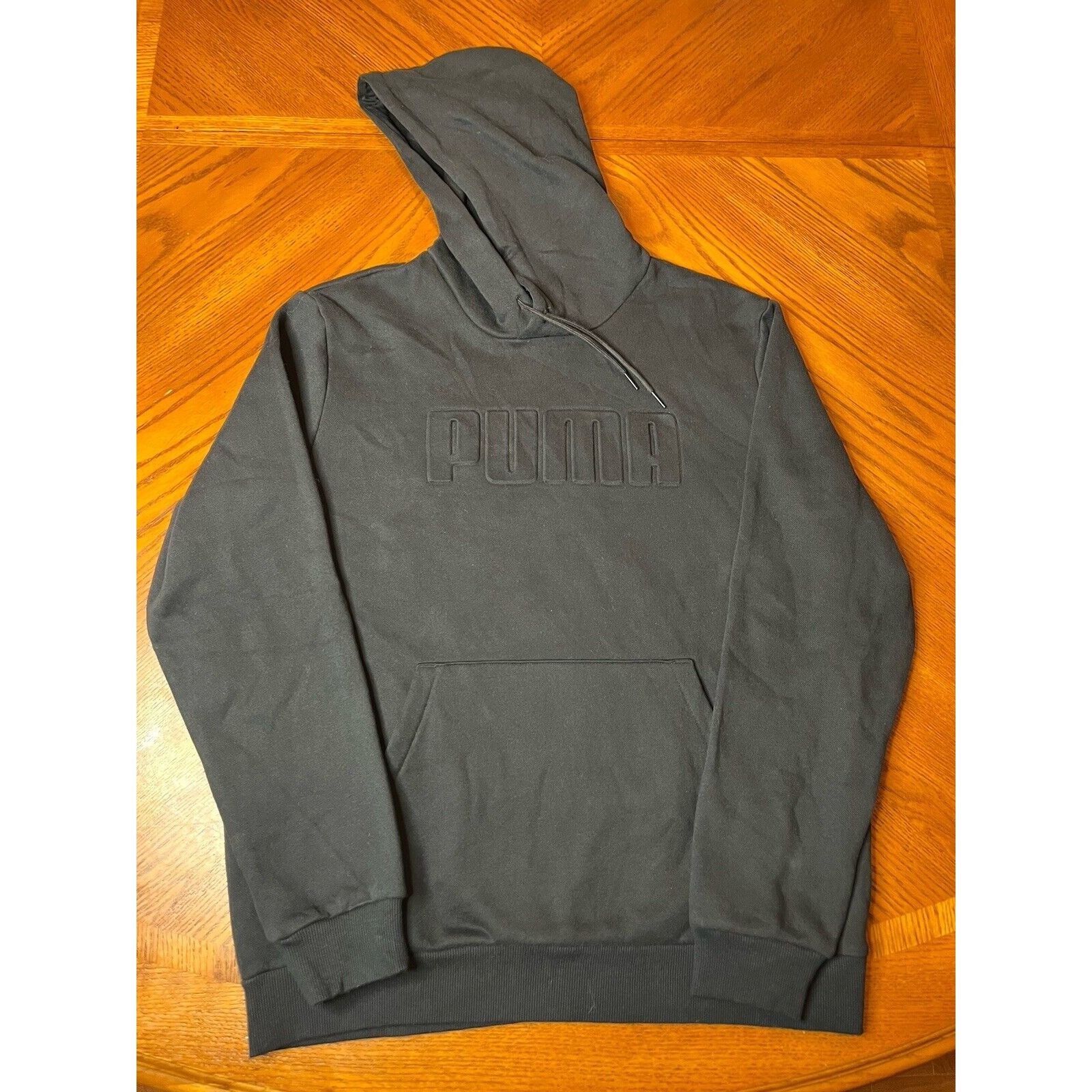 Puma mens puma hoodie size large black new pullover fleece Size US L / EU 52-54 / 3 - 2 Thumbnail