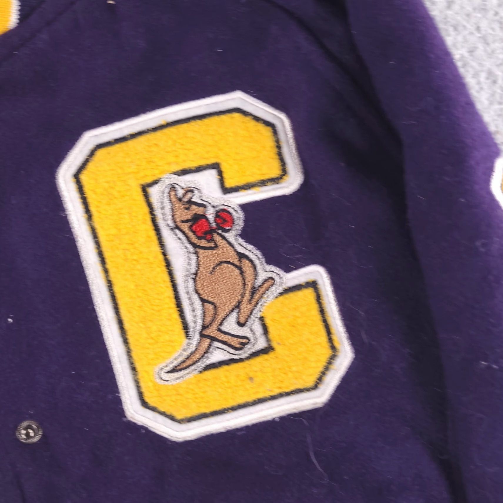 Coogi VINTAGE COOGI Australia Letterman Varsity Jacket Women's XL Streetwear Size XL / US 12-14 / IT 48-50 - 5 Thumbnail