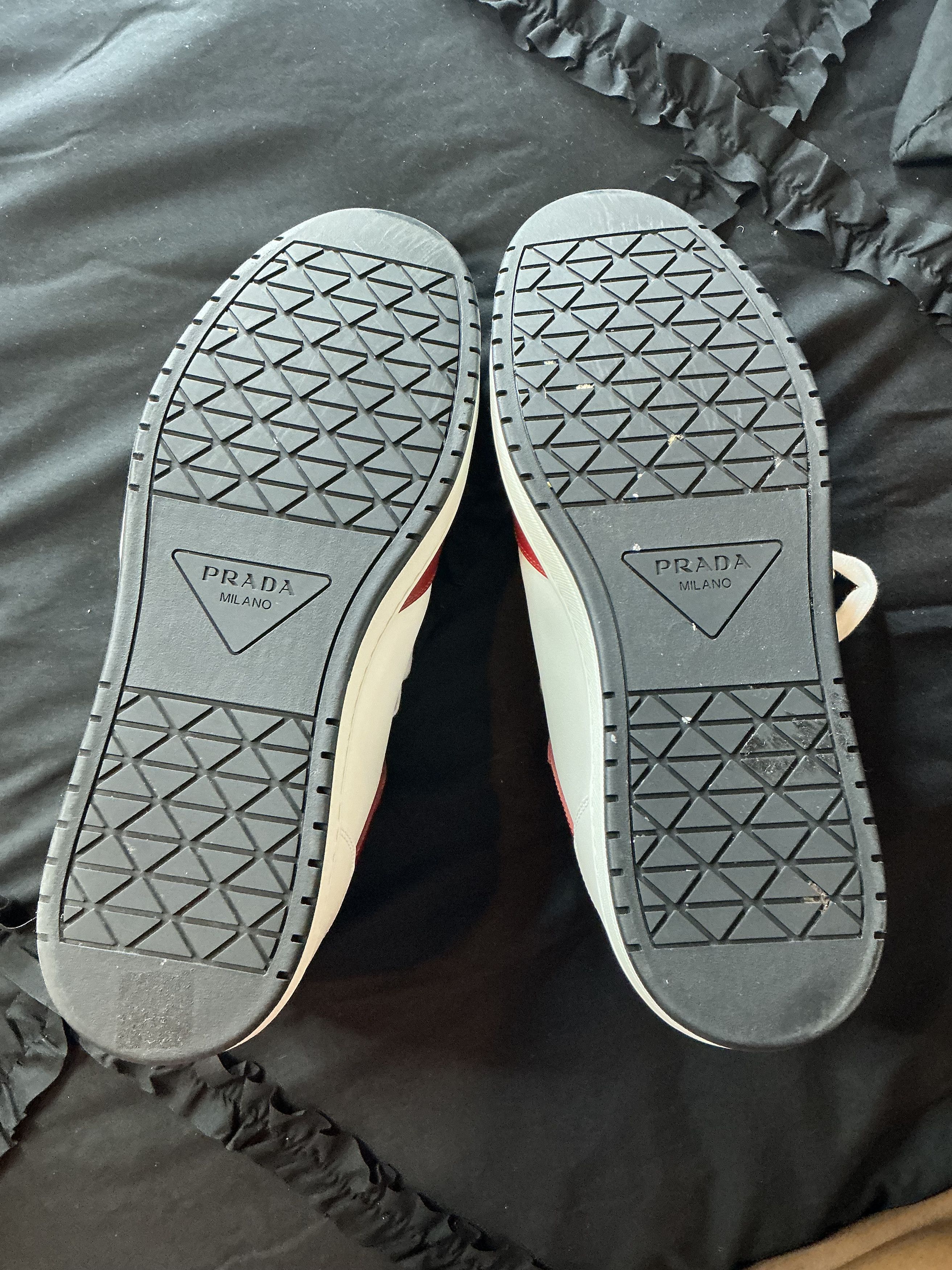 Prada Prada Milano Low-Top Sneakers Size US 11 / EU 44 - 1 Thumbnail