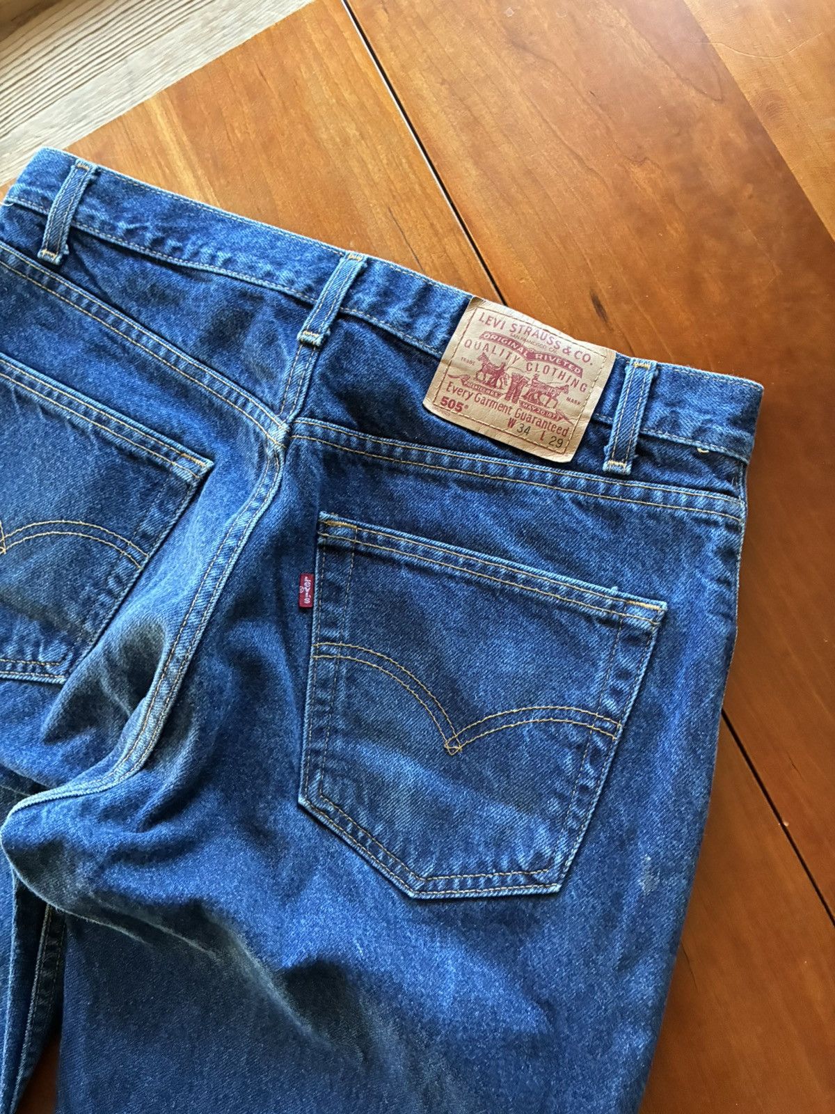 Levi's Vintage 90s Levi’s 505 denim jeans Size US 32 / EU 48 - 5 Thumbnail