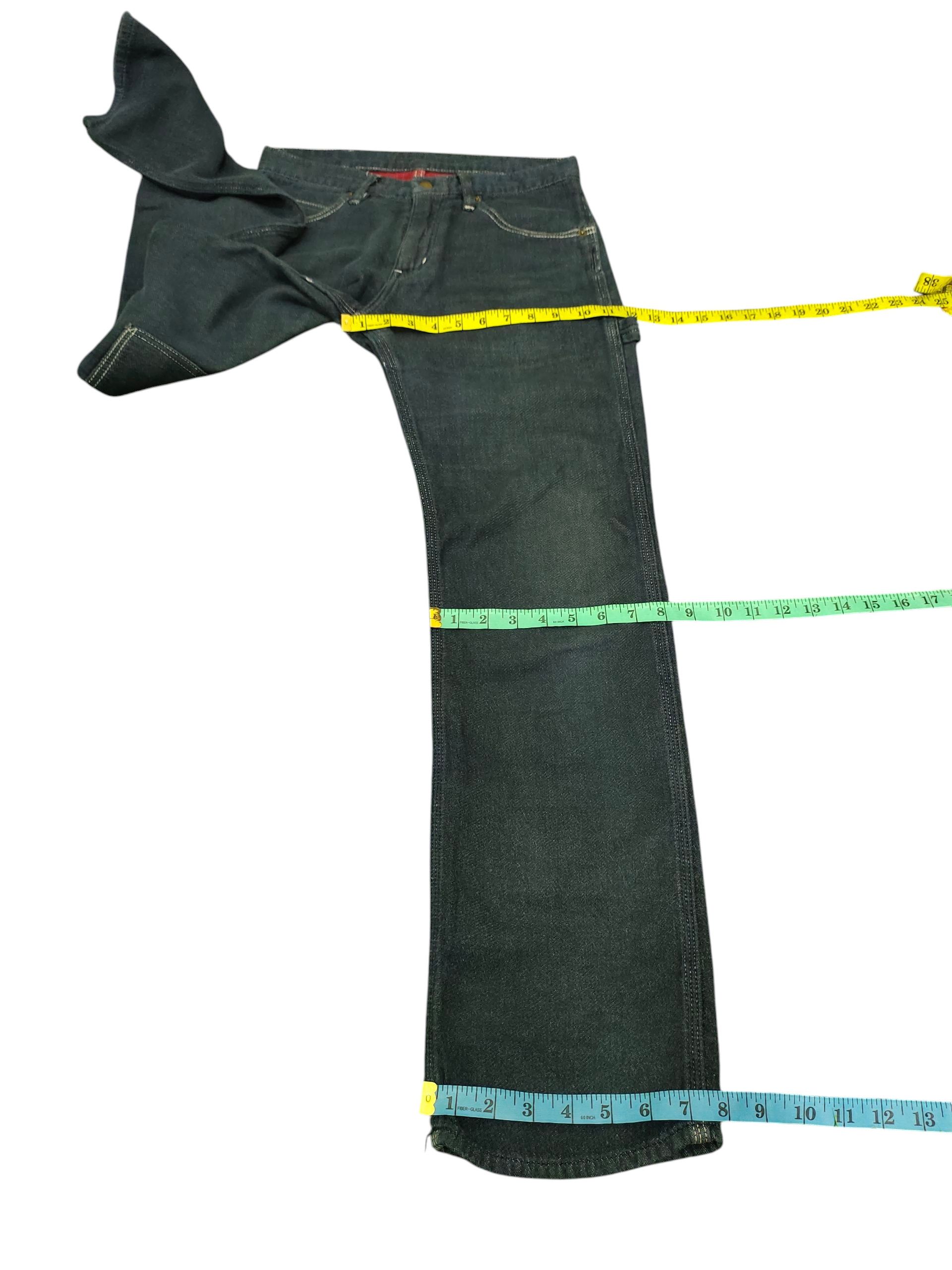 Hysteric Glamour Vintage Hysteric Glamour Indigo Carpenter Pants Size US 30 / EU 46 - 17 Thumbnail