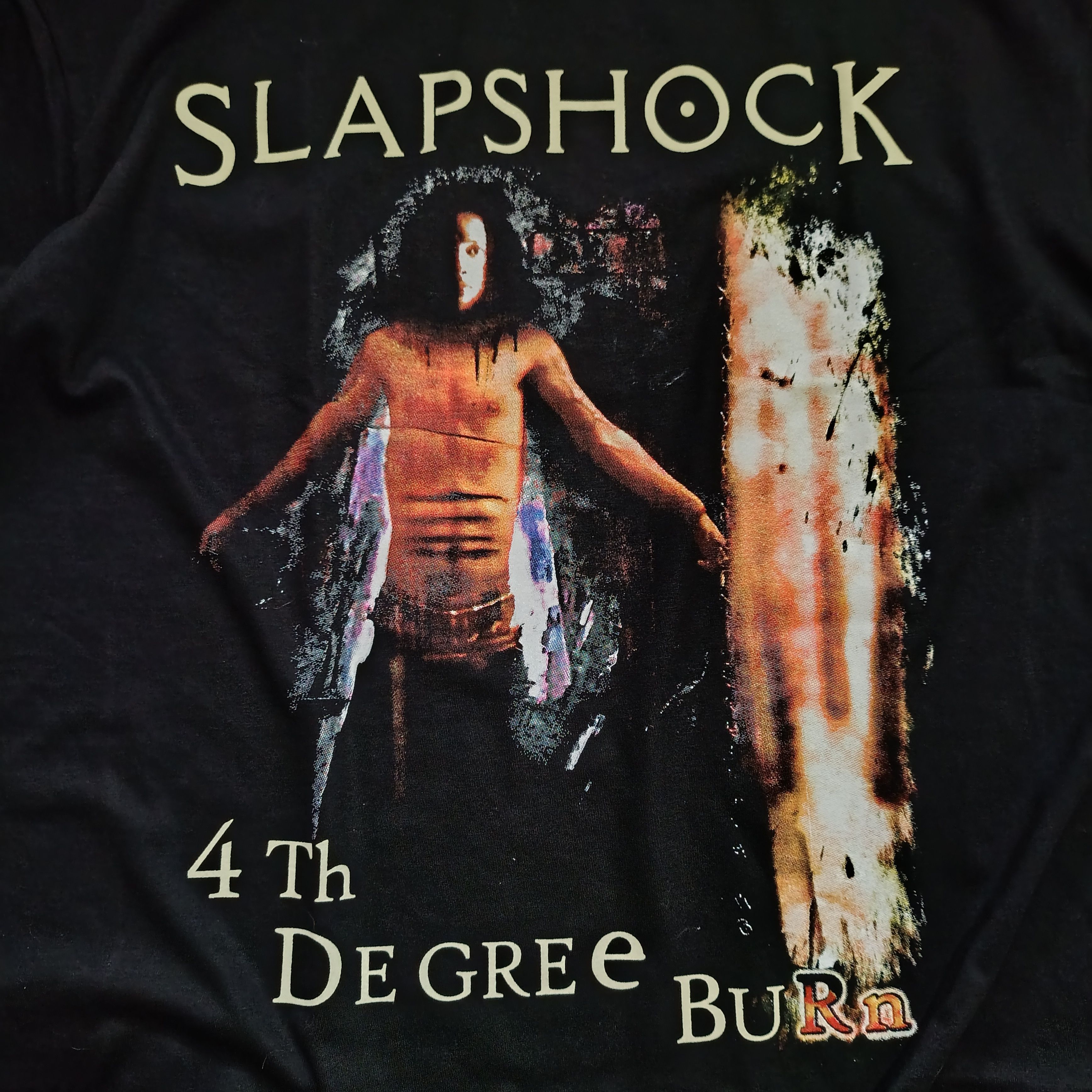 Fruit Of The Loom Slapshock 4th Degree Burn Bandshirt Size US XL / EU 56 / 4 - 3 Thumbnail