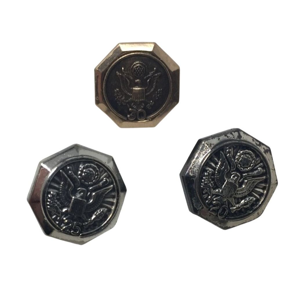 Other Vintage Military US Army Eagle Service Pins and 1 Thompson's Size ONE SIZE - 2 Thumbnail