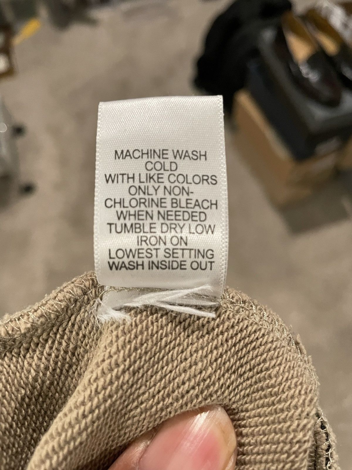 FOG × Fear of God Sz XL FOG Essentials Dessert Taupe Sweatpants Size US 36 / EU 52 - 5 Thumbnail