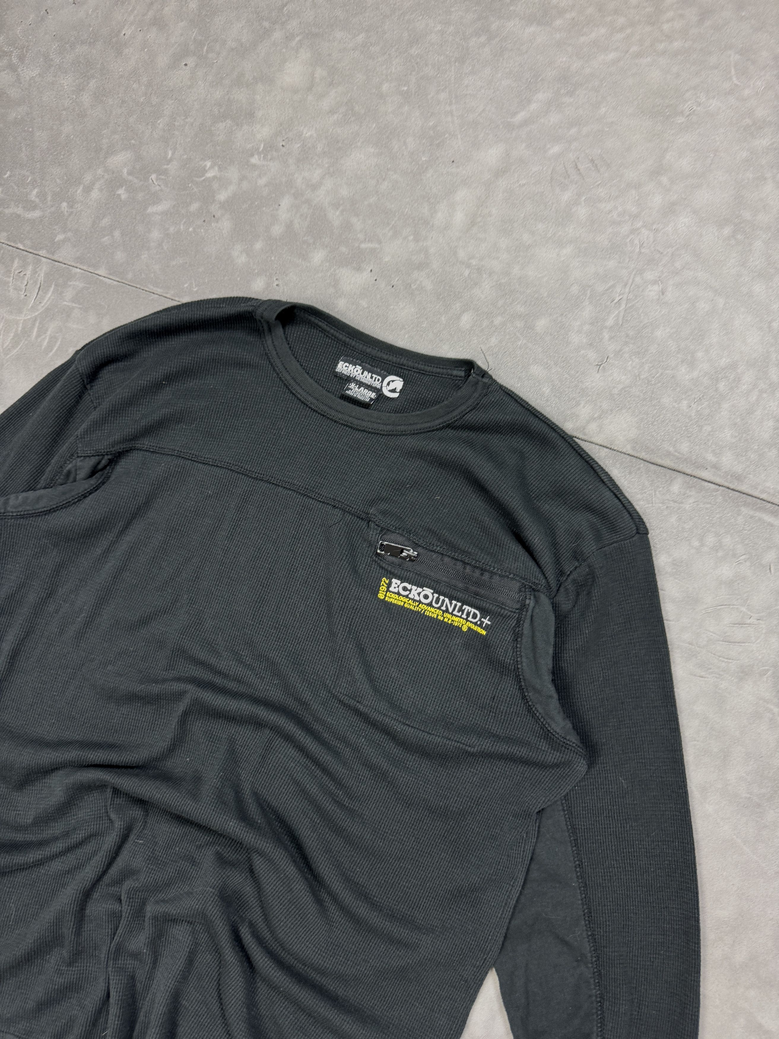 Ecko Unltd. Vintage Ecko Unltd Y2K Long Sleeve Sweater L/XL Size US L / EU 52-54 / 3 - 3 Thumbnail