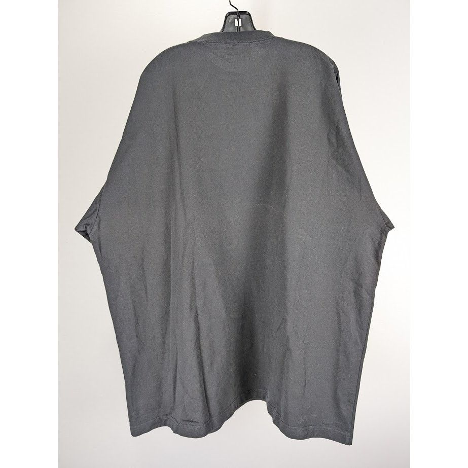 Balenciaga o1rshd1 Long Sleeve T-Shirt in Black Size US XL / EU 56 / 4 - 11 Thumbnail