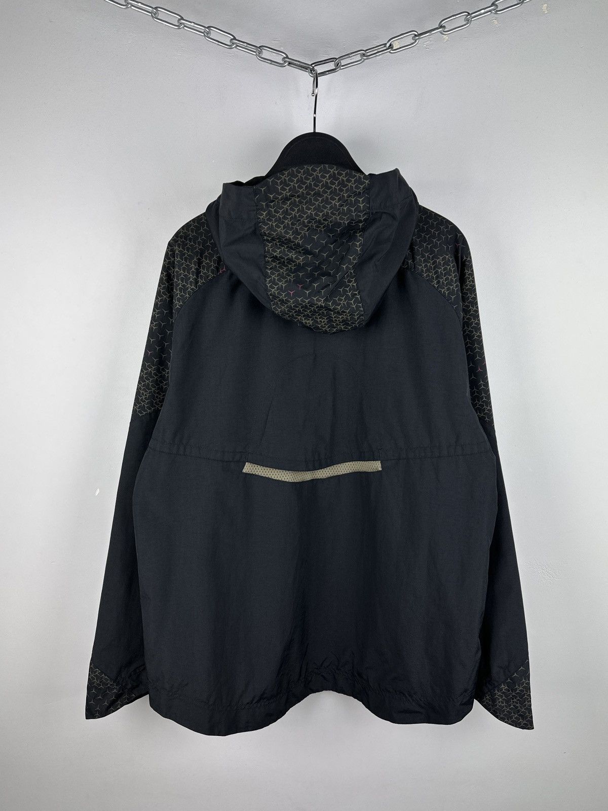 Nike × Vintage Vintage Y2K Nike Swoosh Nylon Zip Up Jacket Hype Drill Size US M / EU 48-50 / 2 - 14 Thumbnail