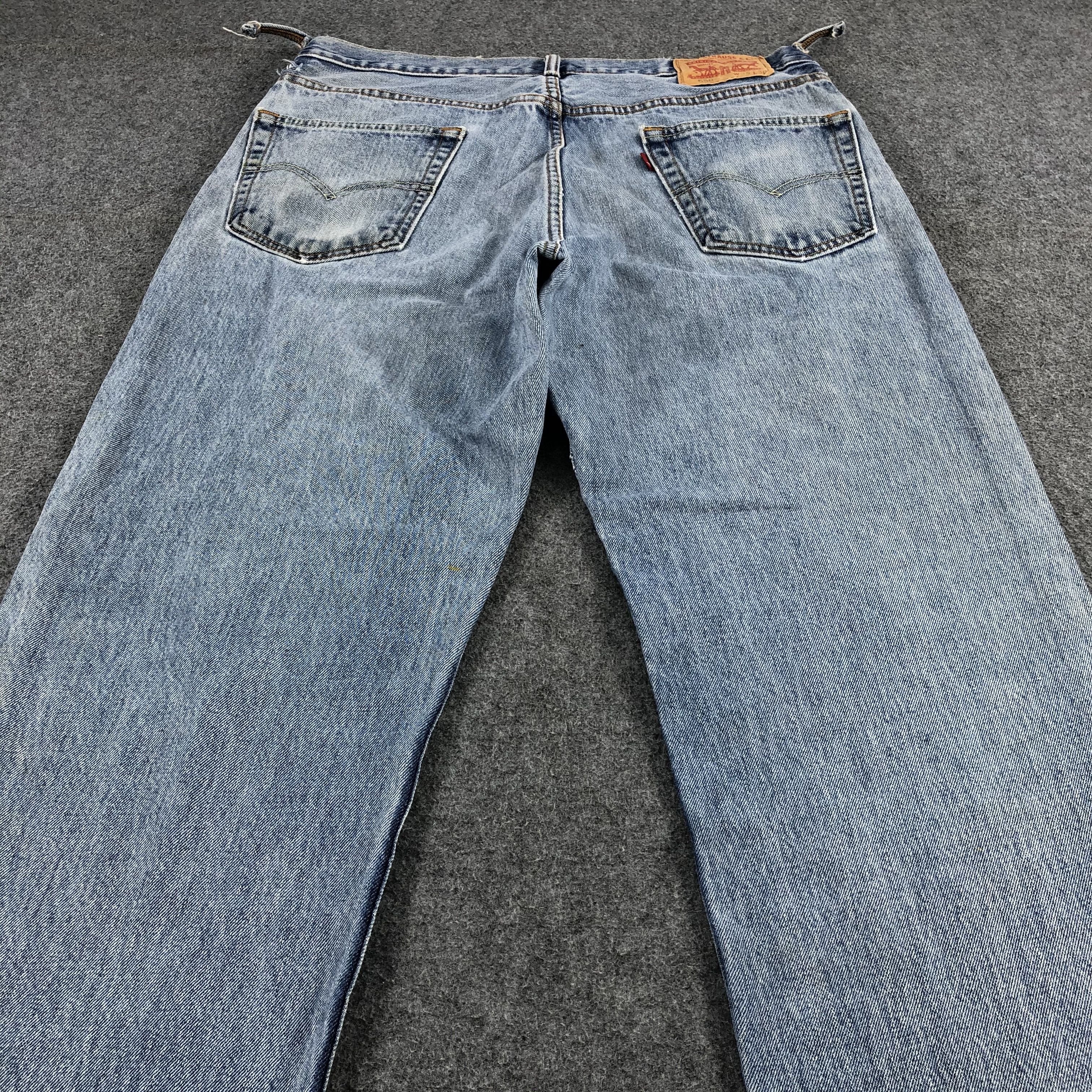 Levi's × Vintage Vintage Blue Wash Levis 550 Jeans-JM1685 Size US 35 - 4 Thumbnail