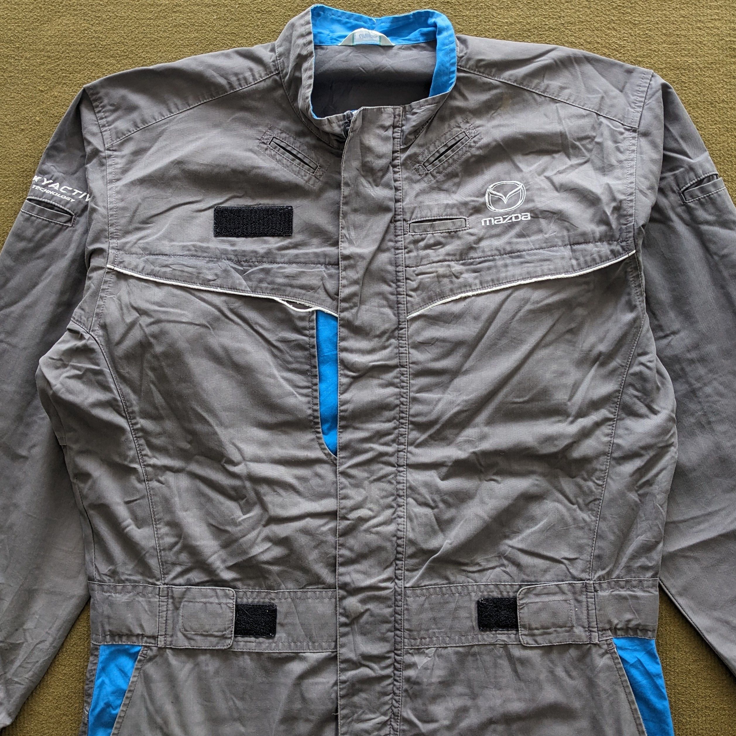 Other Vintage MAZDA Racing Coverall Workwear Uniform Jacket Size US XXL / EU 58 / 5 - 4 Thumbnail