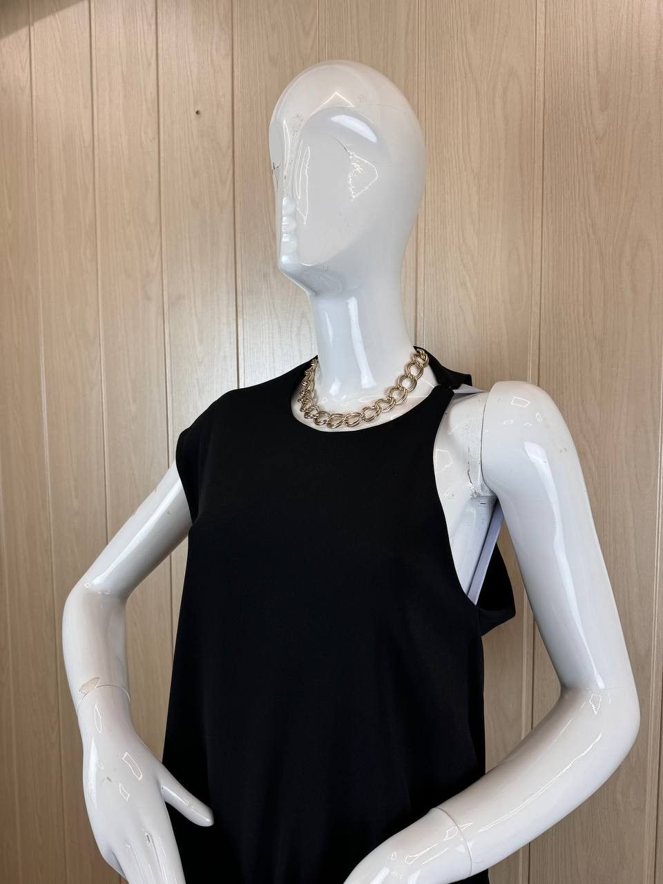 Acne Studios Acne Studios Asymmetric Black Maxi Dress Belted - Size 38 Size S / US 4 / IT 40 - 12 Thumbnail