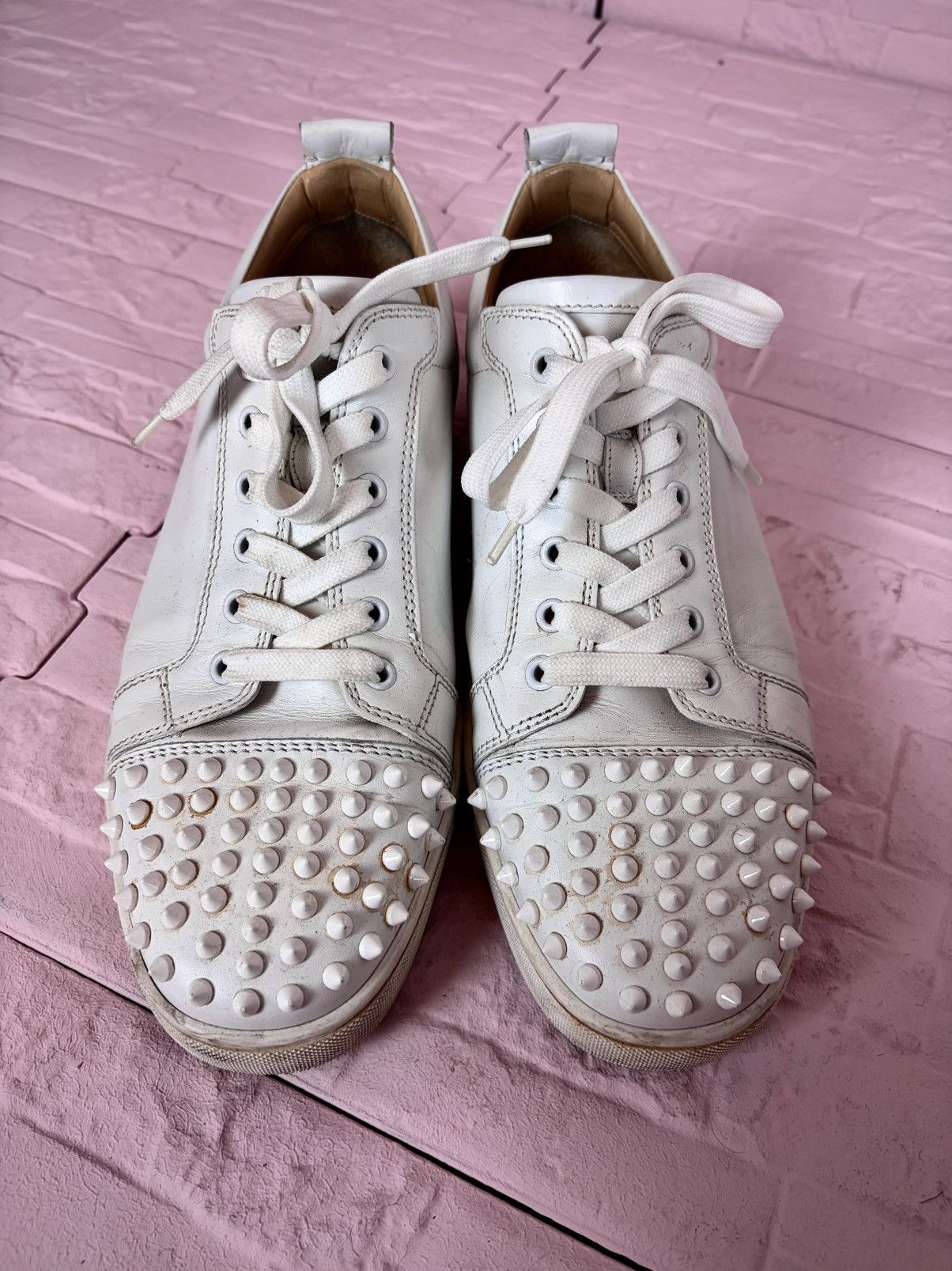 Christian Louboutin Christian louboutin spike sneaker Size US 12 / EU 45 - 2 Thumbnail