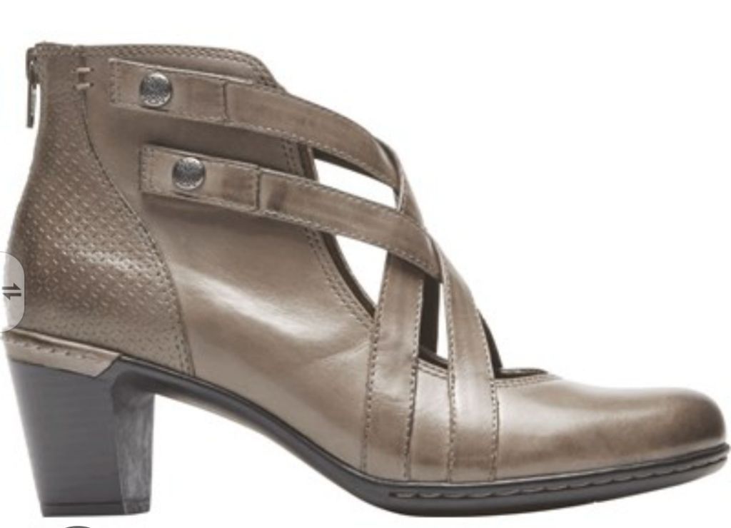 Rockport Rockport Cobb Hill Trixie Leather xStrap Booties Size 10 Size US 10 / IT 40 - 1 Thumbnail